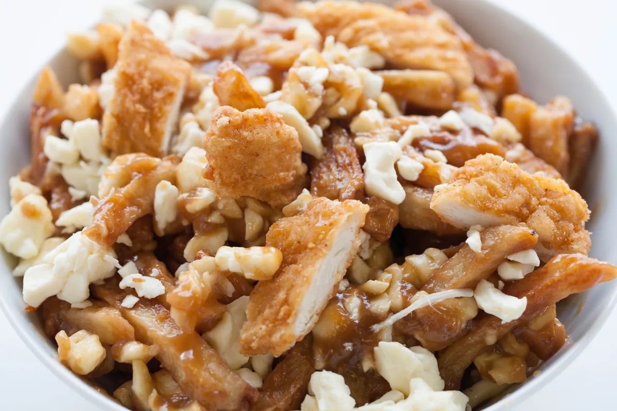 Poutine poulet